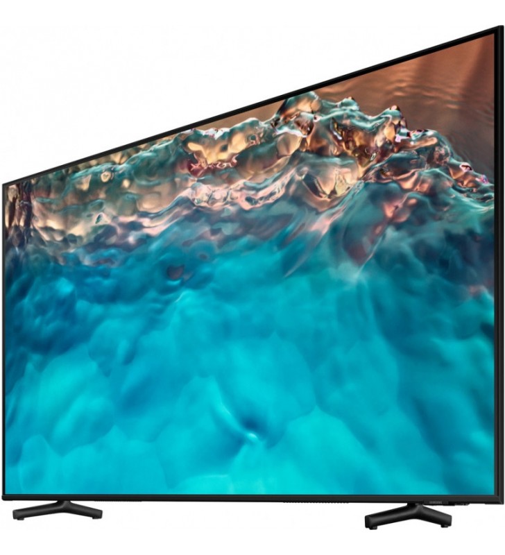 Televizor led samsung smart tv crystal ue50bu8072 seria bu8072 125cm negru 4k uhd hdr