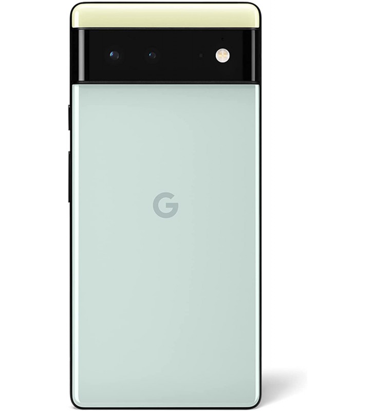 Google pixel 6 dual-sim 128gb 5g smartphone (unlocked, sorta seafoam)