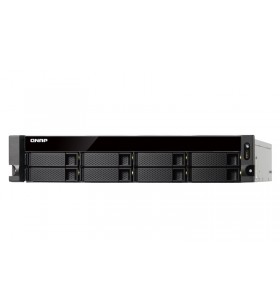 Qnap ts-863xu-rp gx-420mc ethernet lan cabinet metalic (2u) negru nas