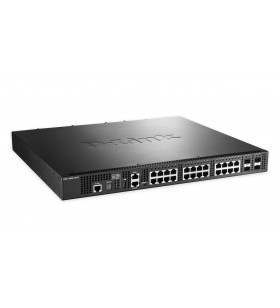 D-link dxs-3400-24tc switch-uri gestionate l3 gigabit ethernet (10/100/1000) negru
