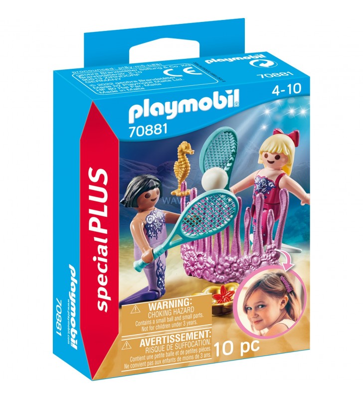 Playmobil  70881 sirene care se joacă, jucărie de construcție