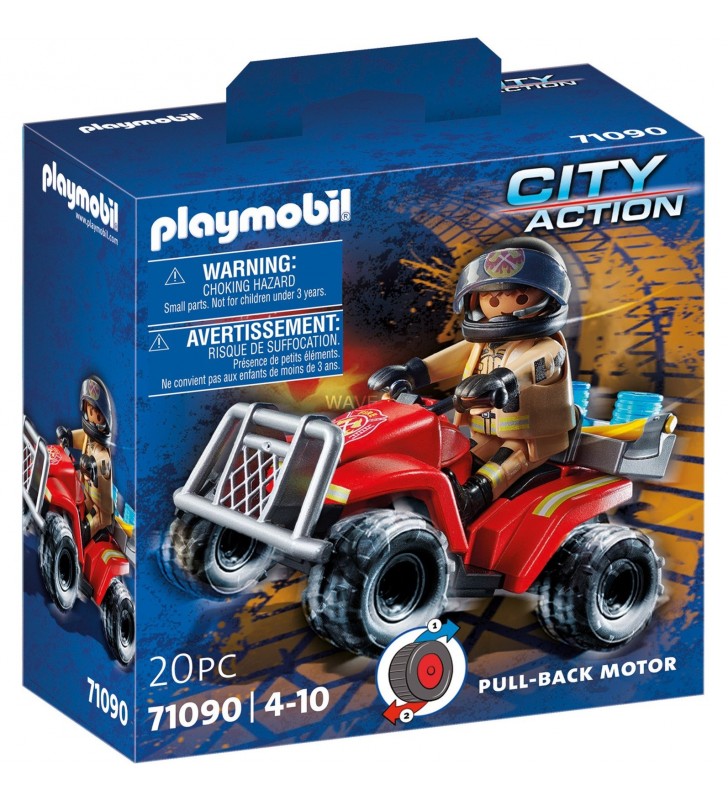 Playmobil  71090 jucărie de construcție cu patru viteze de pompieri