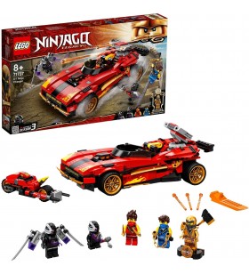 Jucărie de construcție supermașină ninja lego  71737 ninjago x-1