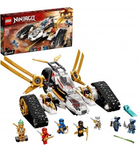 Jucărie de construcție lego  71739 ninjago ultrasonic raider (set de jucării de construcție pentru băieți și fete de la 9 ani cu figurine)