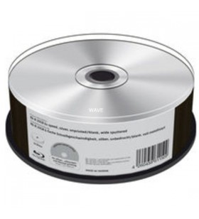 MediaRange  BD-R 25 GB, Blu-ray blank (6x, 25 bucăți)