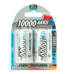 Baterie ansmann  10000mah nimh professional, reîncărcabilă (argintiu)