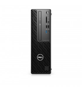 Dell precision 3460 i5-12500 sff intel® core™ i5 8 giga bites ddr5-sdram 256 giga bites ssd windows 10 pro stație de lucru negru