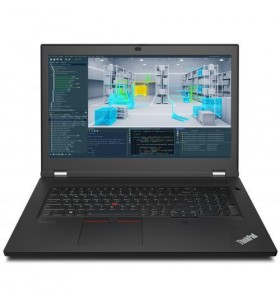 Laptop lenovo thinkpad p17 gen2, intel core i9-11950h, 17.3iinch, ram 32gb, ssd 1tb, nvidia rtx a3000 6gb, windows 10 pro, black