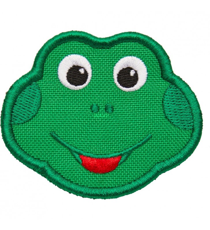 Affenzahn  velcro badge broasca, plasture (verde)