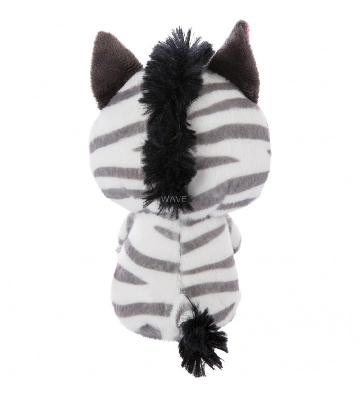 Nici  glubschis zebră atârnată mankalita, jucărie (alb/gri, safari, 15 cm)
