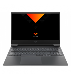 Laptop hp victus 16-e0078nq, amd ryzen 5 5600h, 16.1inch, ram 8gb, ssd 512gb, nvidia geforce rtx 3060 6gb, free dos, mica silver