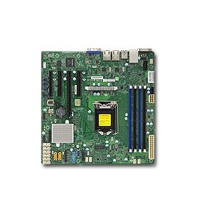 Supermicro x11ssm plăci de bază pentru servere/stații de lucru lga 1150 (mufă h4) micro-atx intel® c236