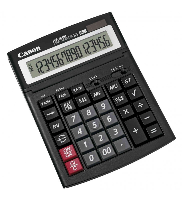 Calculator de birou CANON  WS-1610T BE0696B001AA (include timbru verde 0.01 Lei)