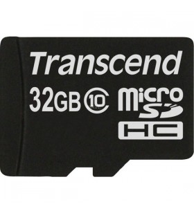 Card microsdhc transcend  de 32 gb, card de memorie (negru, clasa 10)