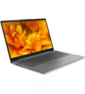 Laptop lenovo ideapad 3 15itl6 cu procesor intel core i3-1115g4, 15.6", full hd, 4gb, 512gb ssd, intel uhd graphics, free dos, arctic grey