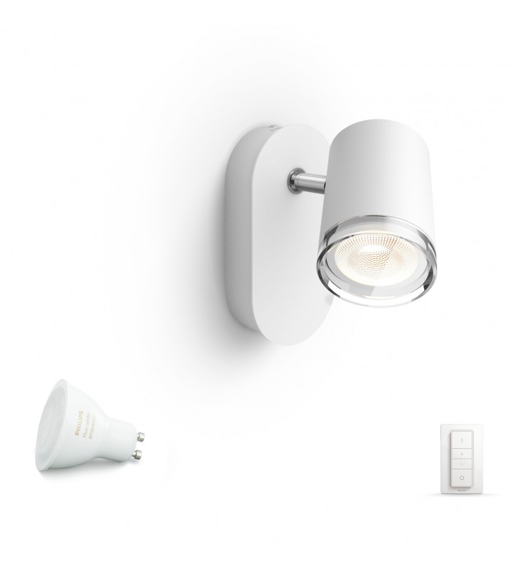 Philips hue cu ambianță albă lampă luminos adore pentru oglinda din baie