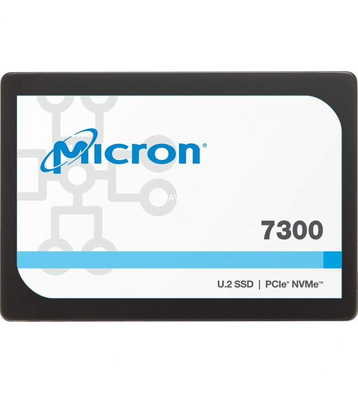 Micron  7300 max 1.6tb, ssd (negru, pcie 3.0 x4, 2x2, nvme, u.2)