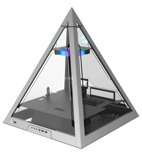 AZZA Pyramid 804, Bench/Show Case (aluminium/black, tempered glass)