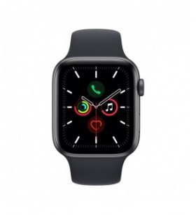 Resigilat: apple watch se gps, 44mm space grey aluminium case with midnight sport band