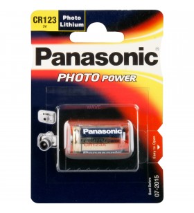 Panasonic  lithium photo cr123al/1bp, baterie (argintiu)