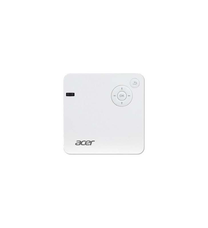 Acer c202i proiectoare de date 300 ansi lumens dlp wvga (854x480) proiector portabil alb