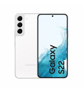Samsung galaxy s22 sm-s901b 15,5 cm (6.1") dual sim android 12 5g usb tip-c 8 giga bites 128 giga bites 3700 mah alb