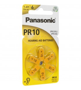 Panasonic  zinc air pr-10l/6lb, baterie (6 bucăți, pr-10)