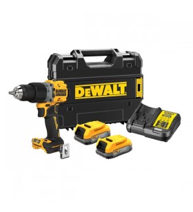 Dewalt dcd805e2t-qw - 18v xr brushless hammer drill driver - with 2 batteries and charger