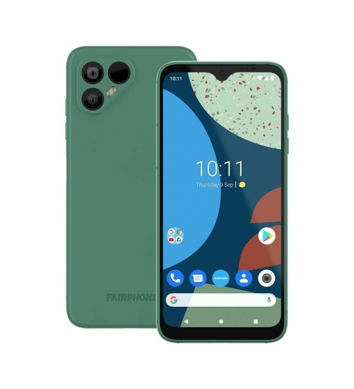 Fairphone 4 16 cm (6.3") dual sim android 11 5g usb tip-c 8 giga bites 256 giga bites 3905 mah verde