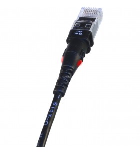 Cablu de corecție patchsee  tp-6a-u/6 (negru, 1,8 metri)