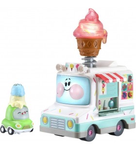 Vtech  tut tut cory flitzer - eileen ice cream truck toy vehicle (include minivehicul chrissy non-electronic (ediție specială))