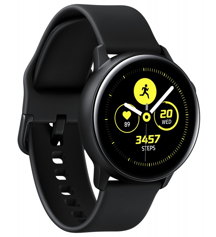 Samsung galaxy watch active ceasuri inteligente negru samoled 2,79 cm (1.1") gps