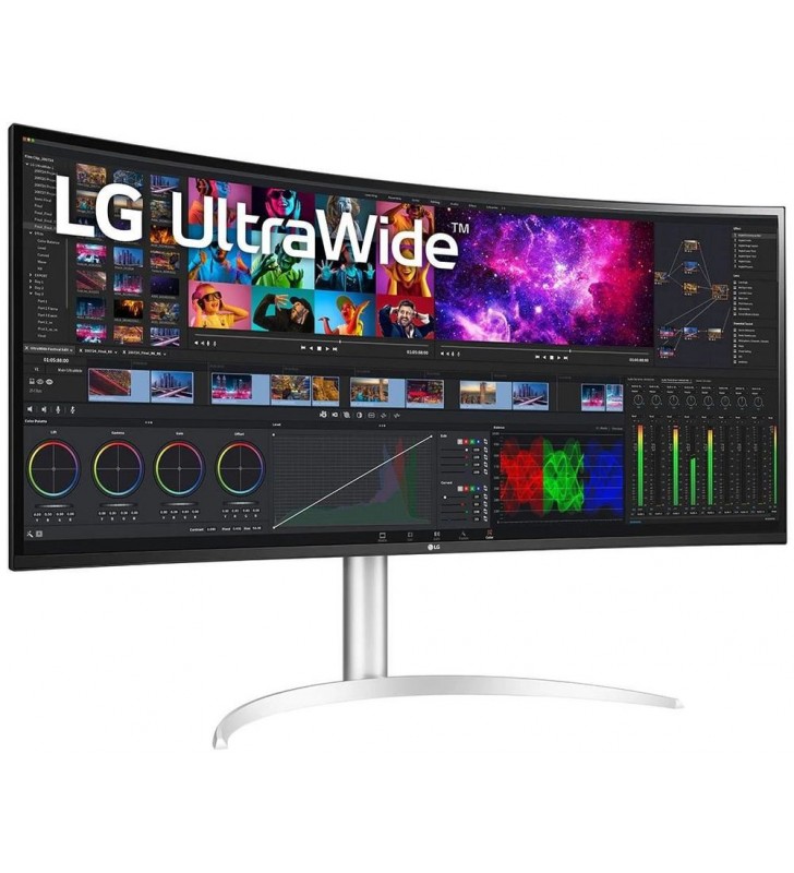 Lg led-monitor 40wp95x-w.aeu curved ultrawide