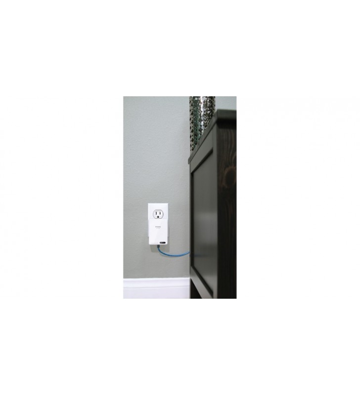 D-link dhp-701av/e adaptoare de rețea pentru linii de alimentare cu electricitate ethernet lan wi-fi alb 2 buc.