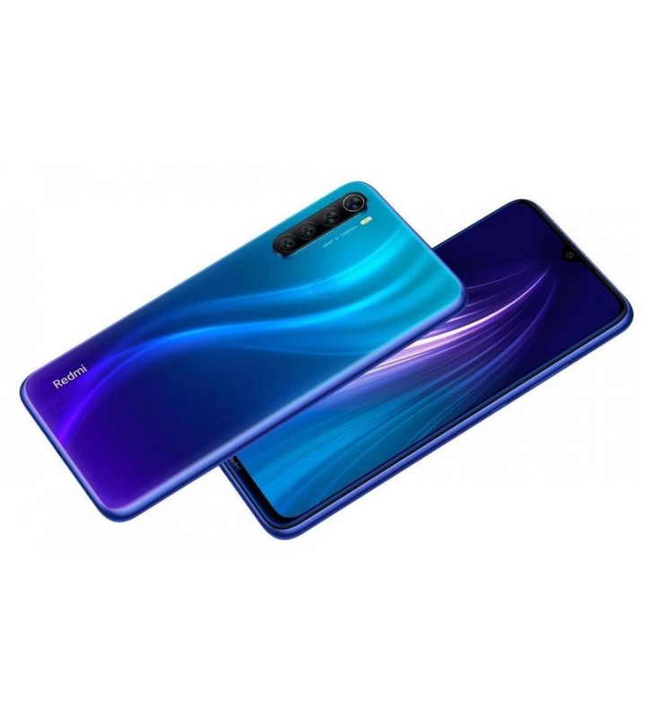 Xiaomi redmi note 8 64gb dual-sim blau eu [16cm (6,3") lcd display, android 9.0, 48mp ai quad-kamera]