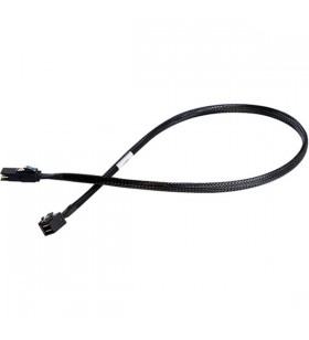 Cablu adaptor silverstone  mini-sas sst-cps06, sff 8643 - sff-8087 (negru, 60 cm)