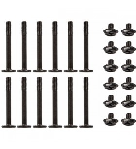 Alphacool  set șuruburi radiator m3x30mm / m3x5mm, set șuruburi (negru, 24 bucăți)