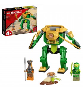 Lego  71757 ninjago jucăria de construcție mecanică ninja a lui lloyd (vârsta 4+ figurină de acțiune figurină șarpe jucărie jucării pentru copii)