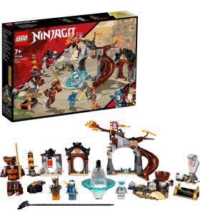 Jucărie de construcție lego  71764 ninjago ninja training center (cu jucărie spinner, zane, jay și snake, minifigurine master of spinjitzu)