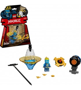 Jucărie de construcție pentru antrenament ninja spinjitzu a lui ninjago lego  70690 jay (jucărie de acțiune cu minifigurină ninja spinner și jay, cu vârsta peste 6 ani)