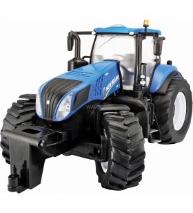 Tractor maisto  tech rc new holland t8.320 (albastru/negru, 1:16)