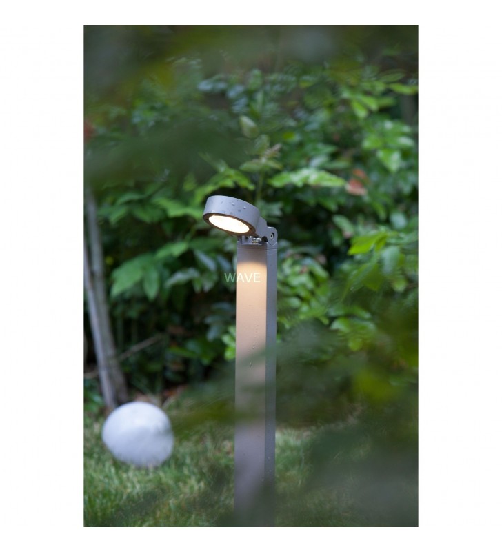 Heissner  smart lights lampă de mal 5 wați, lumină led (antracit, alb cald, cap pivotant)