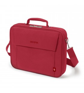 Dicota eco multi base notebook case 43.9 cm (17.3") briefcase red d30917-rpet