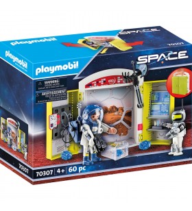 Playmobil  70307 cutie de joacă „în stația spațială”, jucărie de construcție