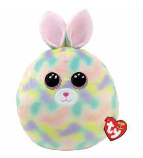 Ty  squish a boo - furry pastel rabbit, jucărie moale (multicolor, 35 cm)