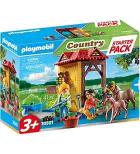 Playmobil  70501 starter pack fermă de cai jucărie de construcție