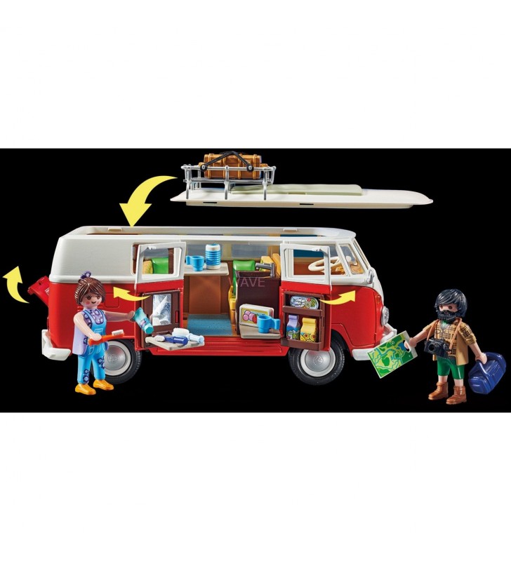 Playmobil  70176 volkswagen t1 jucărie de construcție autobuz de camping