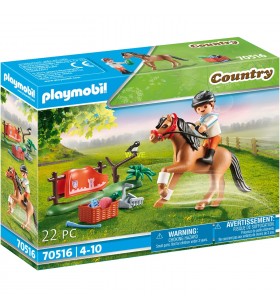 Playmobil  70516 poni de colectie "connemara", jucarie de constructie
