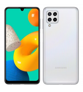 Samsung galaxy sm-m325fzwgeub smartphone 16,3 cm (6.4") dual sim 4g usb tip-c 6 giga bites 128 giga bites 5000 mah alb