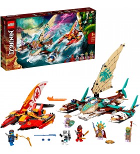 Jucărie de construcție lego  71748 ninjago duel of the catamarans